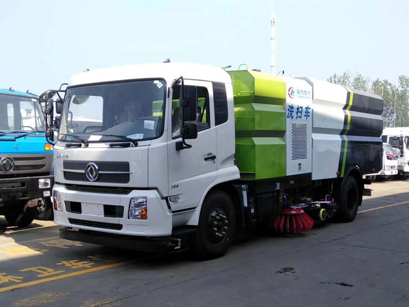 東風天錦洗掃車