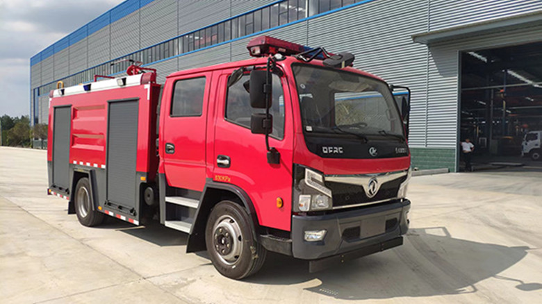 東風凱普特5噸消防車深受用戶單位好評！